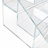 Azar Displays NEW Three-Tier Shelf, 12 Compartment Counter Step Display, 16'' wide 326036